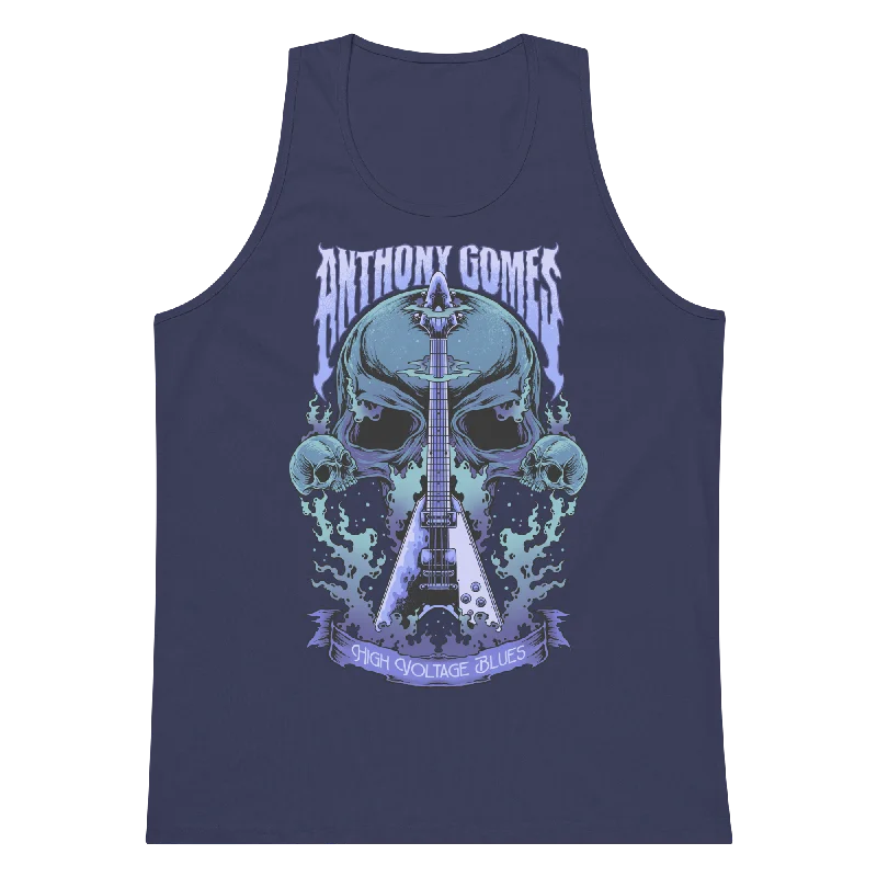 Price Reduction Men’s Skull V Tank Top - Available in 4 Colors (S-3XL)