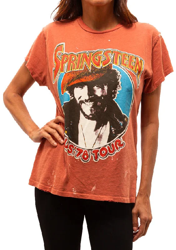 Bruce Springsteen 1978 Crew Tee | Rust