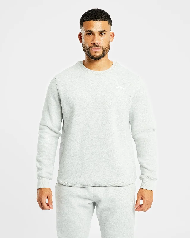 Flash Deal Essential Sweater - Grey Marl