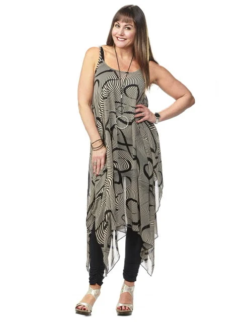 PRINT - BLACK TAUPE