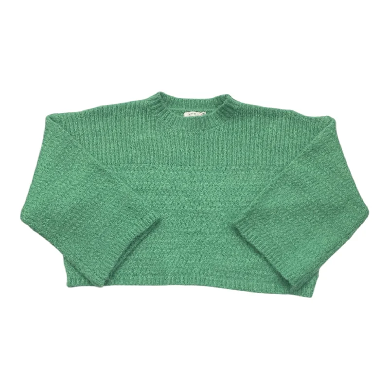 Weekend Bargains Await You Sweater By Lush In Green, Size: M