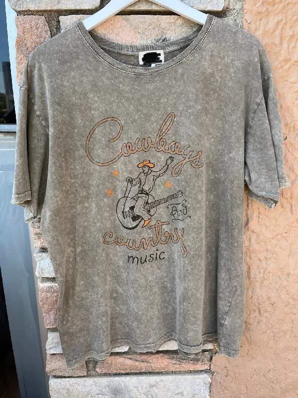 Cowboy Country Music Tee