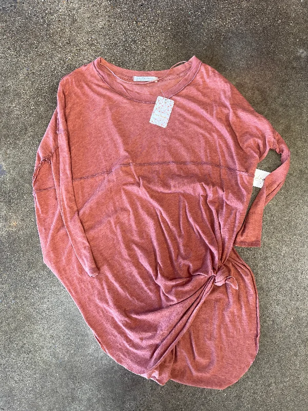 Year-End Clearance Top Long Sleeve By We The Free In Orange, Size: Xs