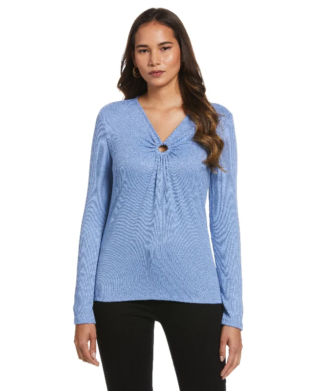 Weekend Discounts to Snag Plus Size O-Ring Top