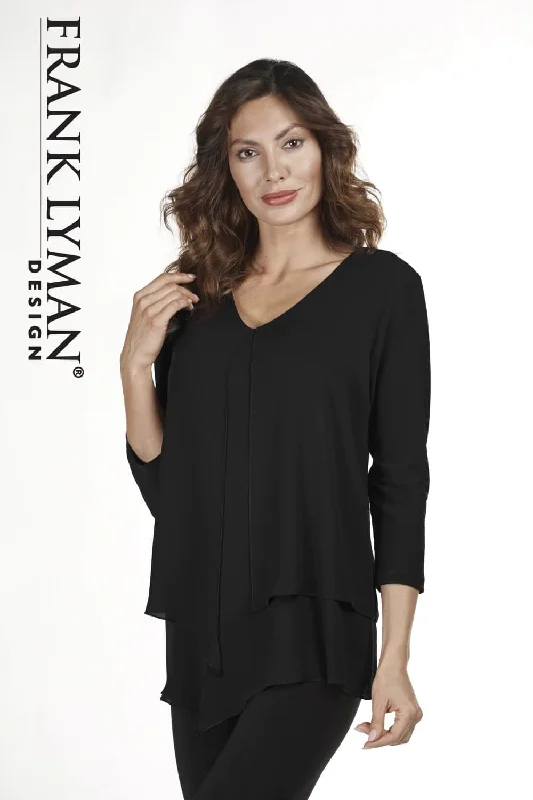 Frank Lyman Top 183215-BLK Black