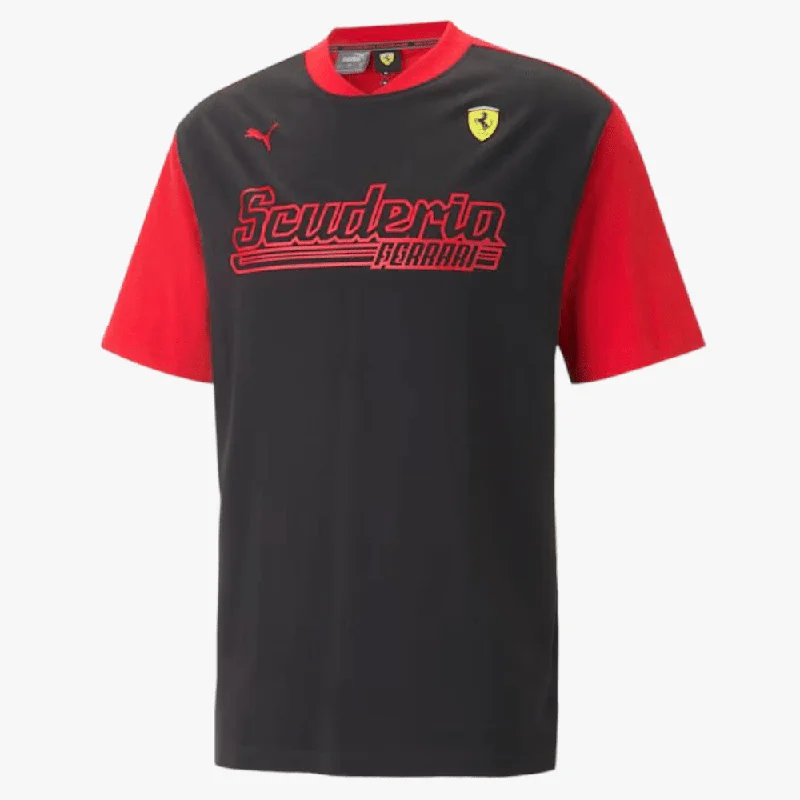 Weekend Offers That Sizzle Puma Mens Ferrari Race Statement Short Sleeve Tee Black Weekend Offers That Sizzle Puma Mens Ferrari Race Statement Short Sleeve Tee Black