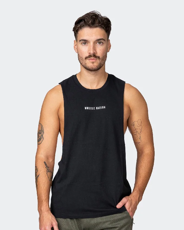 Crazy Deals Ultra Drop Arm Tank - Black