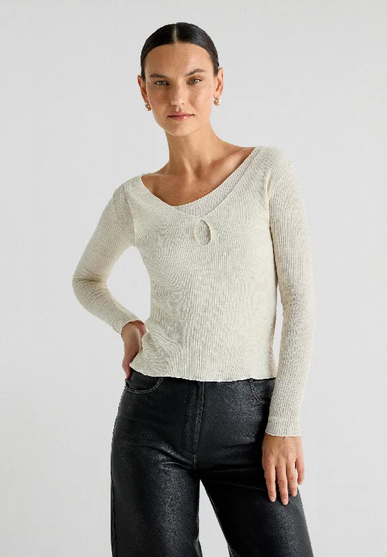 Weekend Specials to Cherish CAMISETA CANALÉ ESCOTE DOBLE