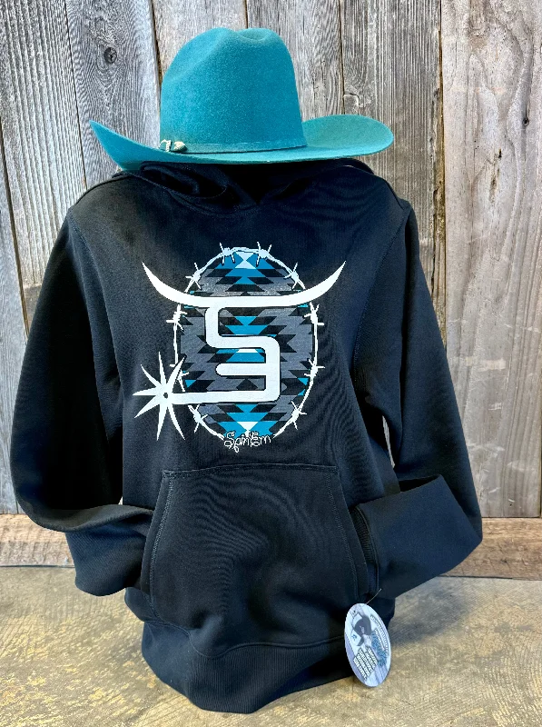 Weekend Bargains to Love Black Aztec Hoodie