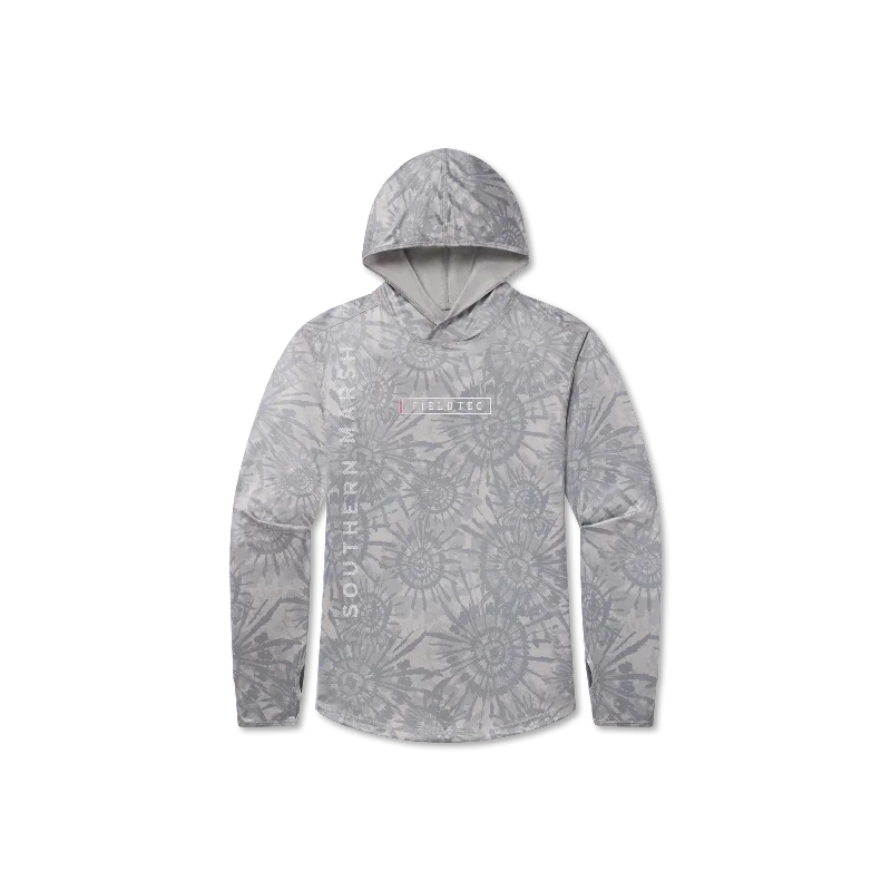 Steal Deal FieldTec™ Featherlight Performance Hoodie - Tie Dye