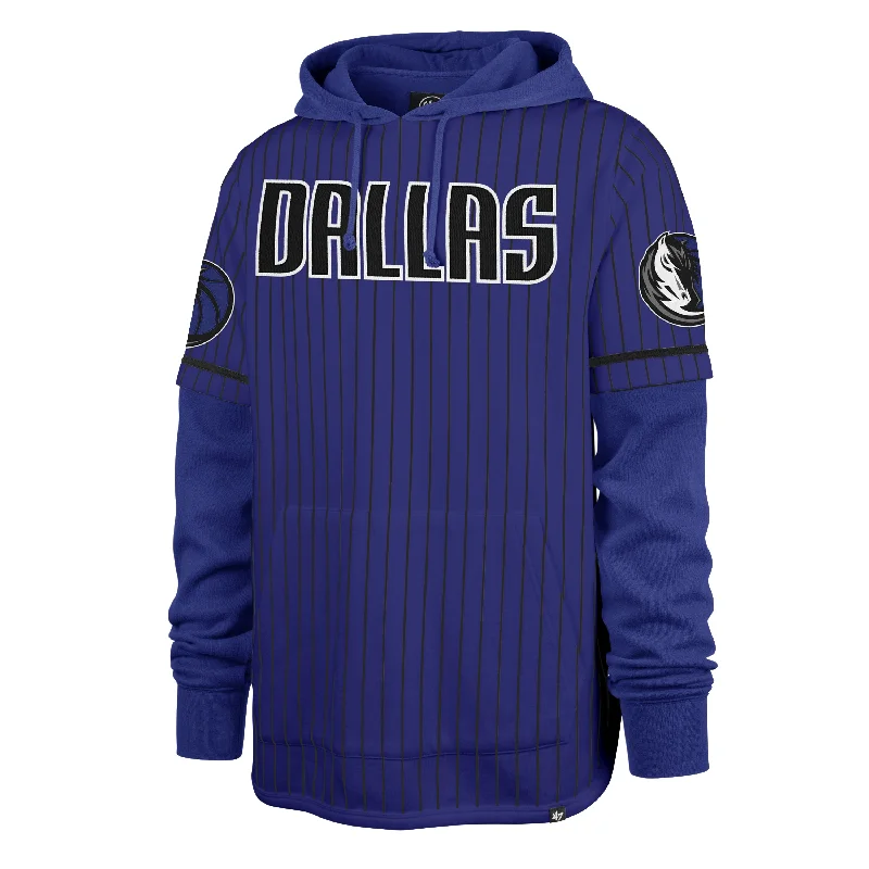 Super Savings DALLAS MAVERICKS PINSTRIPE '47 SHORTSTOP PULLOVER HOOD
