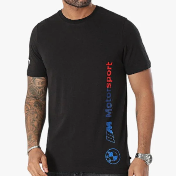Weekend Specials You Can't Miss Puma Mens Bmw Mms Logo Short Sleeve Tee Black