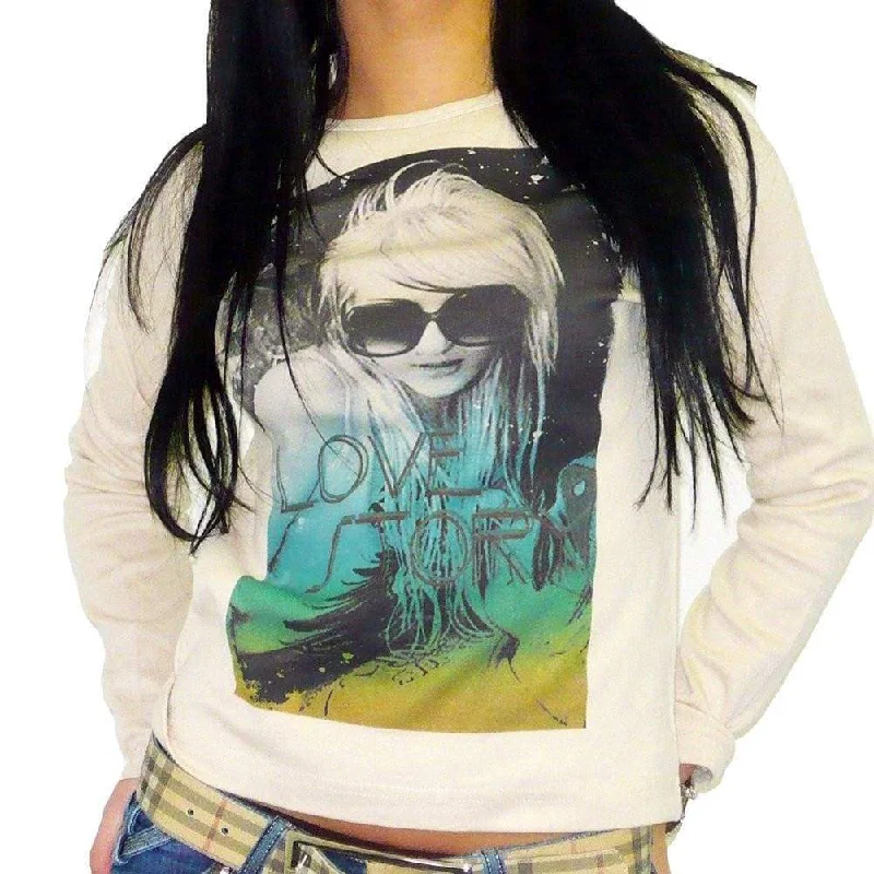 Weekend Deal Life: Women's T-shirt Long Sleeve ONE IN THE CITY 00275
