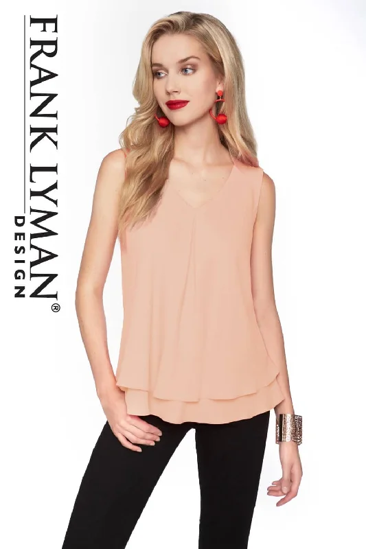 Frank Lyman Top Style 61175-PCH Peach