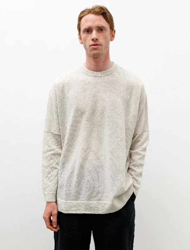 Stock Up and Save Crew Neck Jumper Dry Wool Concrete