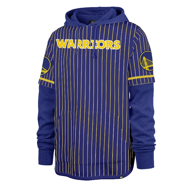 Weekend Special GOLDEN STATE WARRIORS PINSTRIPE '47 SHORTSTOP PULLOVER HOOD