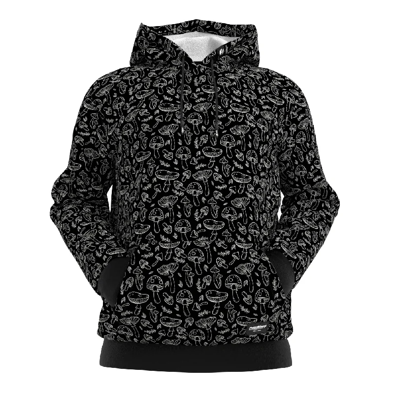 Weekend Bargains to Snag Black 'n' White Mushrooms Hoodie