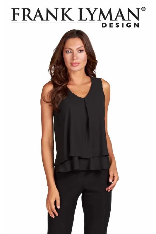 Frank Lyman Top 61175-BLK Black