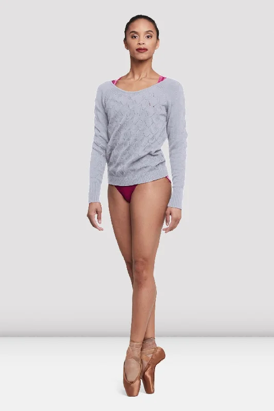 Act Fast Ladies Mila Long Sleeve Sweater