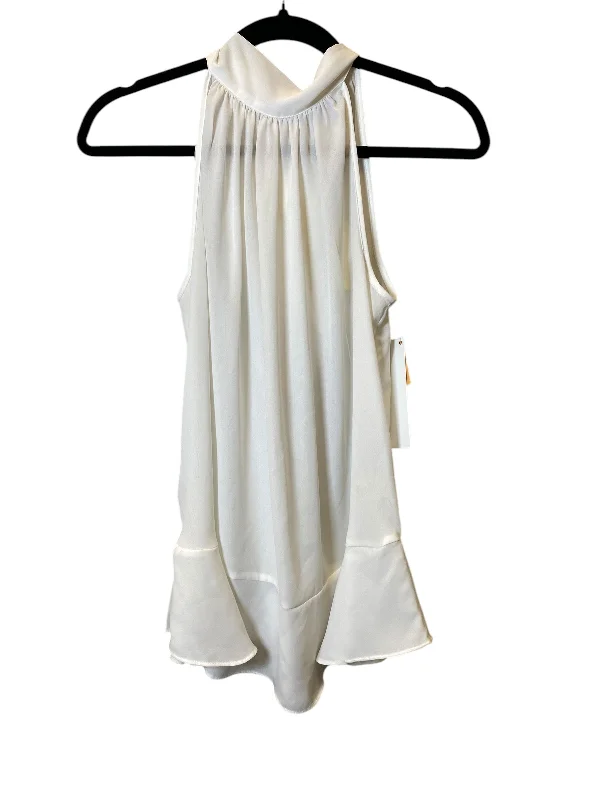 Exclusive Weekend Offers Inside Top Sleeveless By Max Studio In White, Size: S