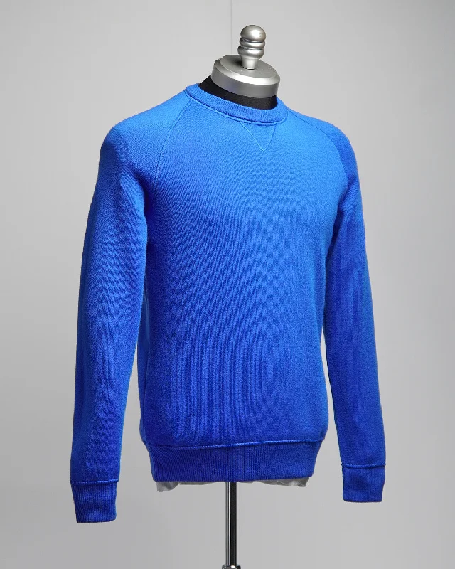 Price Meltdown 100% Worsted Merino Wool Crewneck Sweater