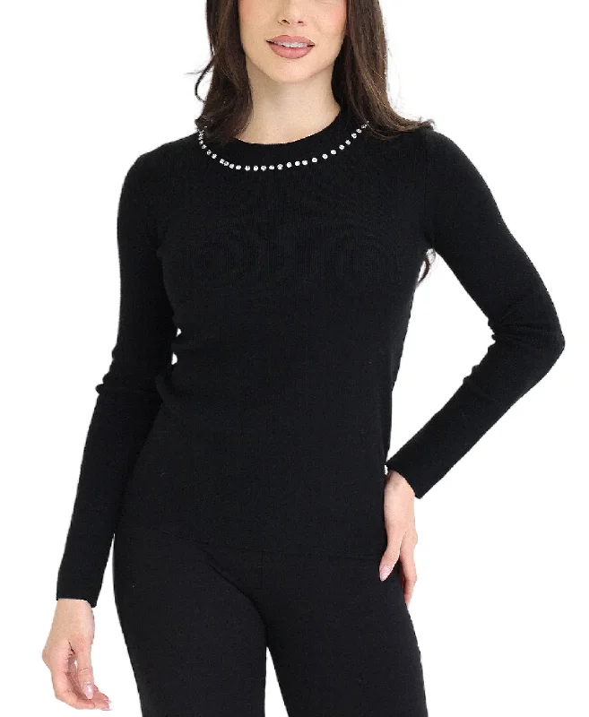 Great Deal Sweater w/ Rhinestones
