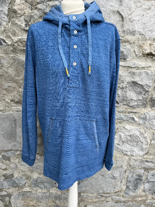 Value Pack Blue melange hoodie   Medium