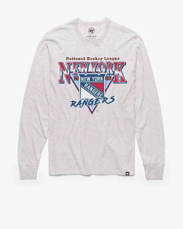 Shop and Save NEW YORK RANGERS SHARP SHOOTER '47 FRANKLIN LONG SLEEVE