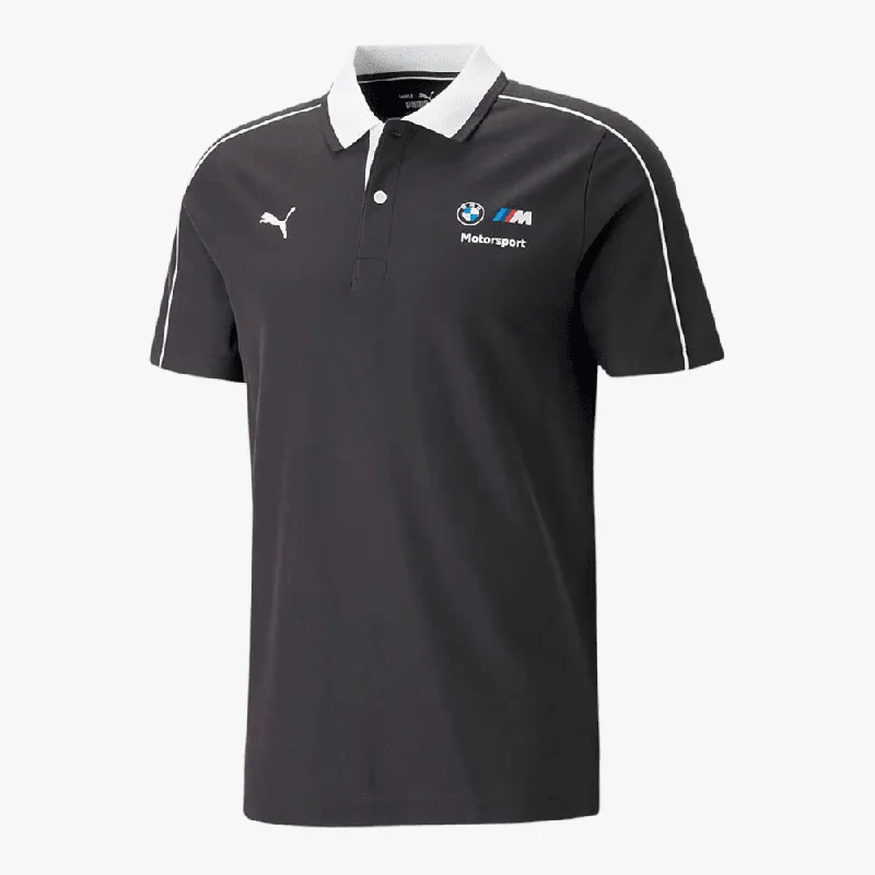 Weekend Savings Sensation Puma Mens Bmw Mms Polo Short Sleeve Golfer Black