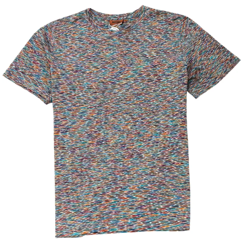 Buy More, Save More Men's Space Dye T-Shirt Multi-Coloured Size L