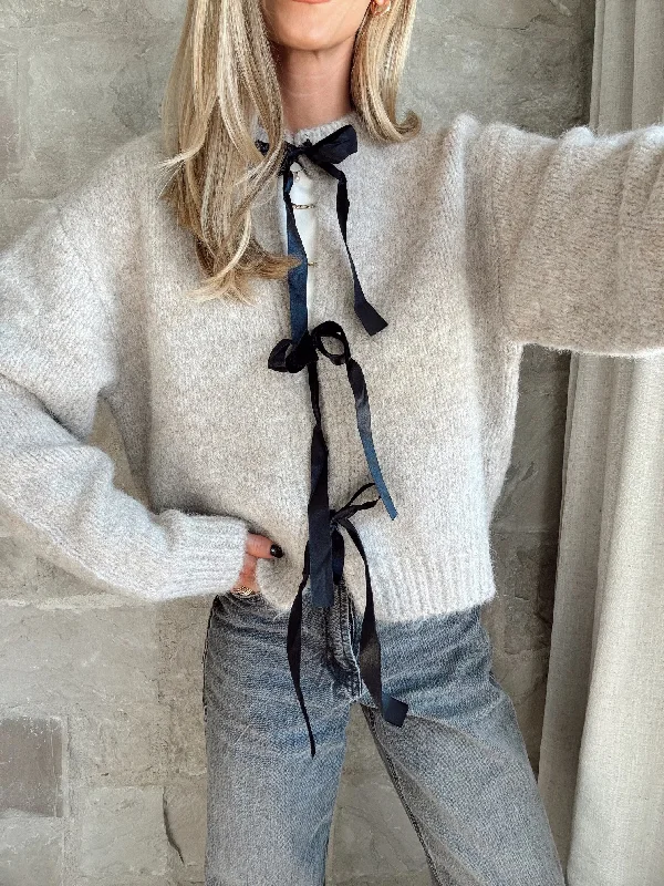 Louanna Bow Cardigan *RESTOCKING SOON*