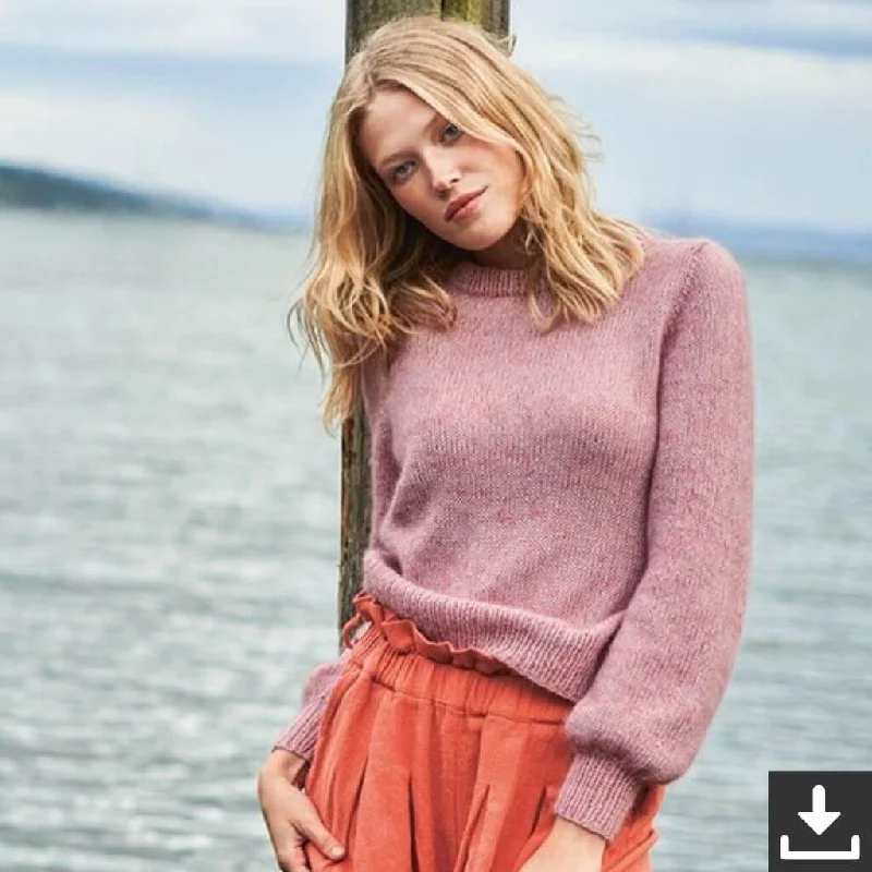 Basic Sweater 113 Strickanleitung - Sandnes Garn (PDF)