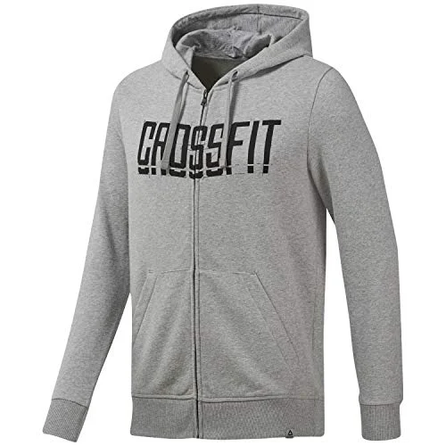 Super Sale Reebok Unisex Rc Zip Hoodie Sweatshirt