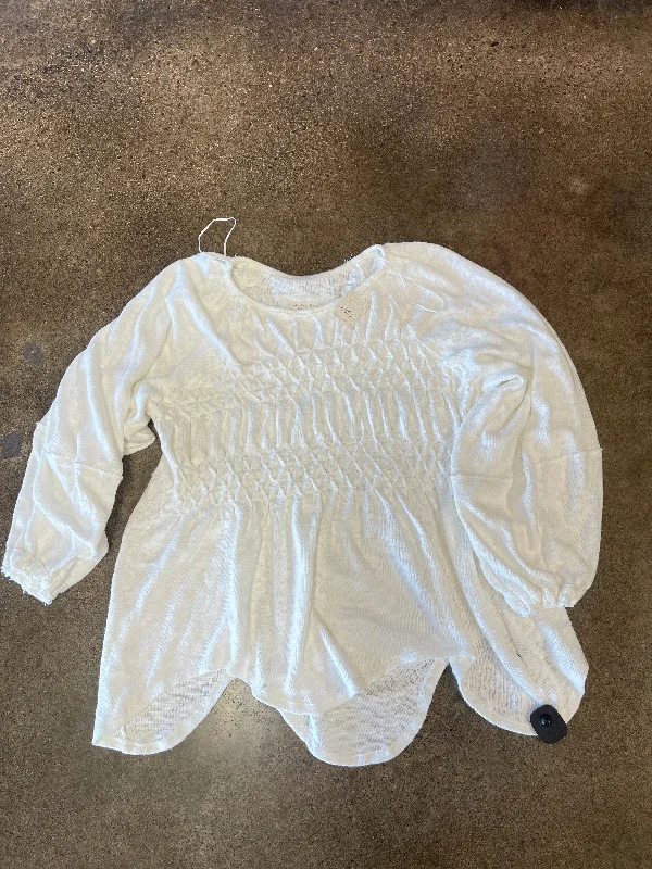 Shop the Weekend Away Sweater By We The Free In White, Size: M