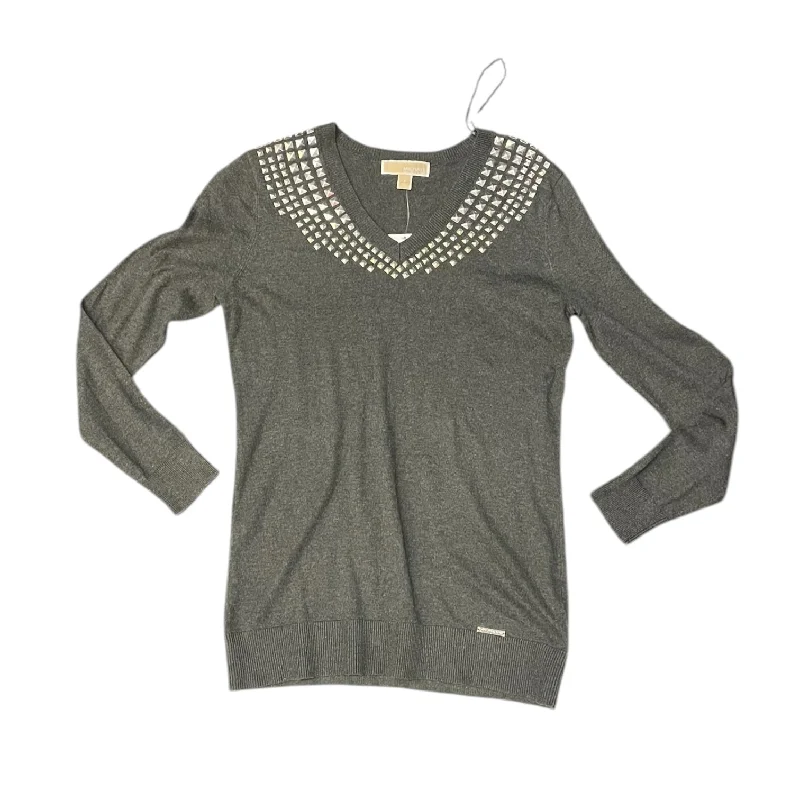Weekend Specials to Snag Sweater By Michael By Michael Kors In Grey, Size: S