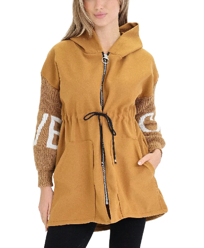 Steal Deal "Love" Sweater Jacket w/ Hood