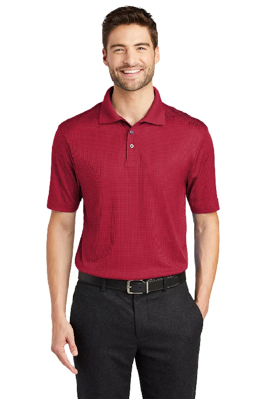Grand Opening Sale Port Authority Mens Performance Moisture Wicking Short Sleeve Polo Shirt - Rich Red Grand Opening Sale Port Authority Mens Performance Moisture Wicking Short Sleeve Polo Shirt - Rich Red
