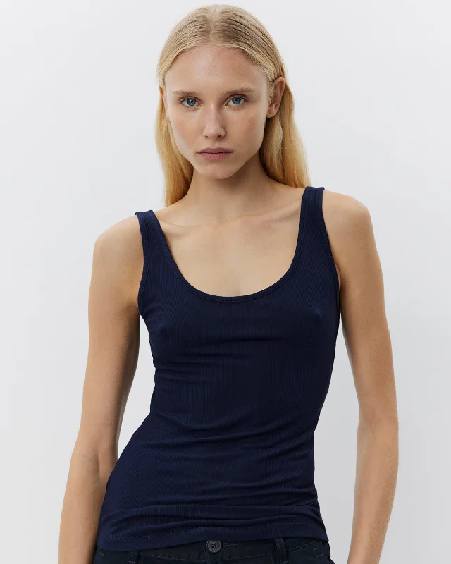 DIZASW TOP - Dark blue