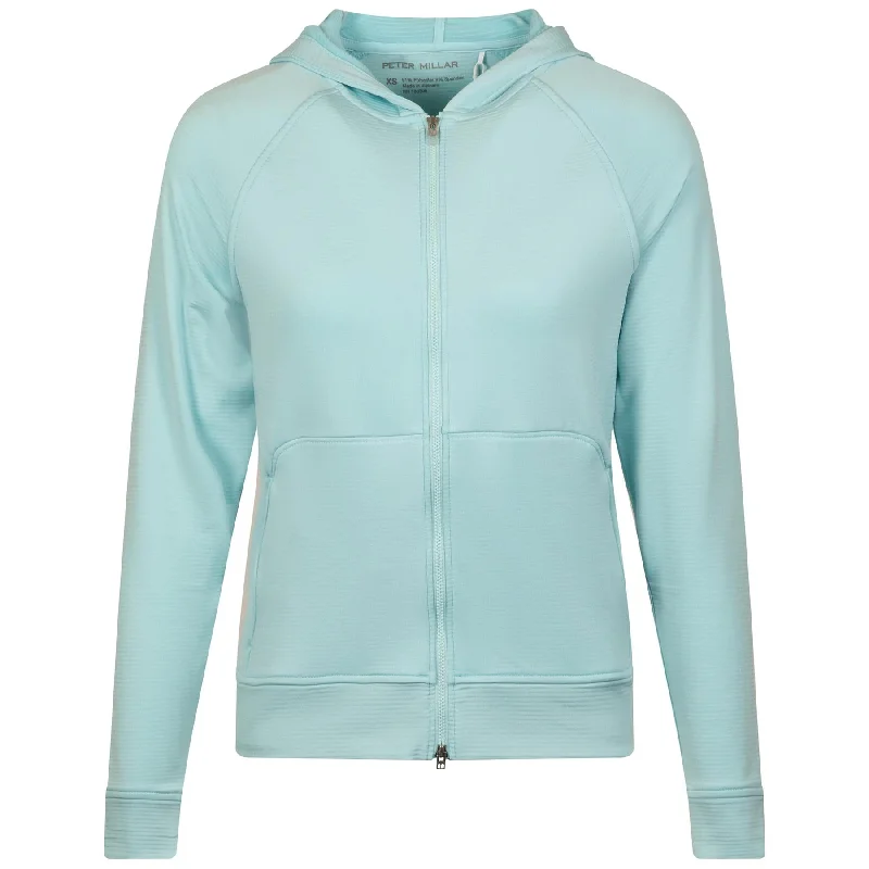 Womens Beaumont Full Zip Hoodie Blue Spruce - AW24