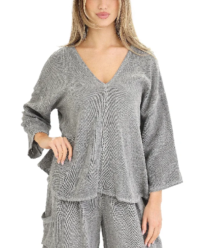 Weekend Specials to Celebrate Linen & Cotton Combo Top