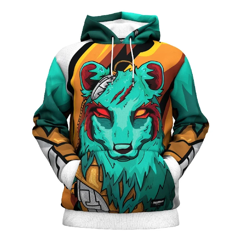 Deal Alert The Green Elite Wolf Hoodie