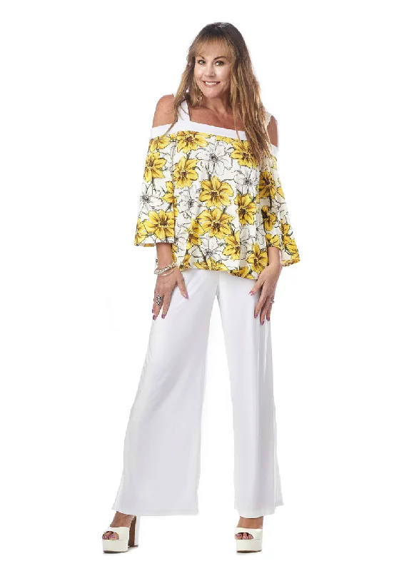 Print - Yellow/White