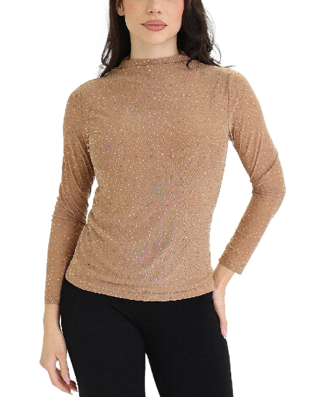 Limited Supply Mesh Top w/ Rhinestones