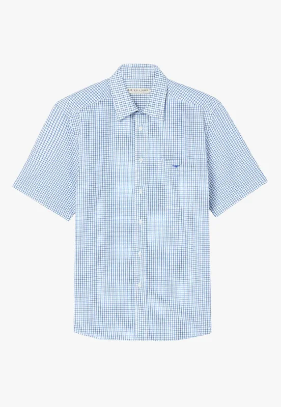 Midnight Madness R.M. Williams Mens Hervey Short Sleeve Shirt