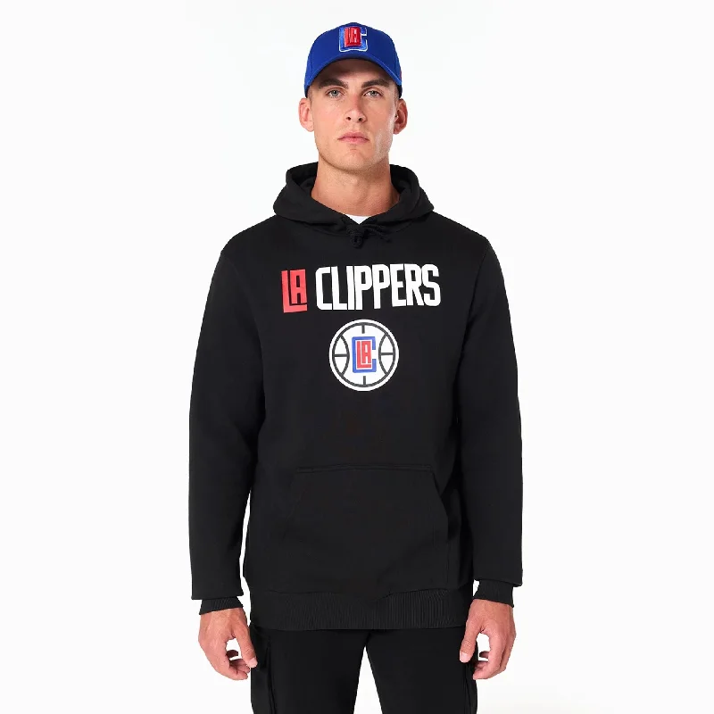 Special Price LA Clippers NBA Black Pullover Hoodie