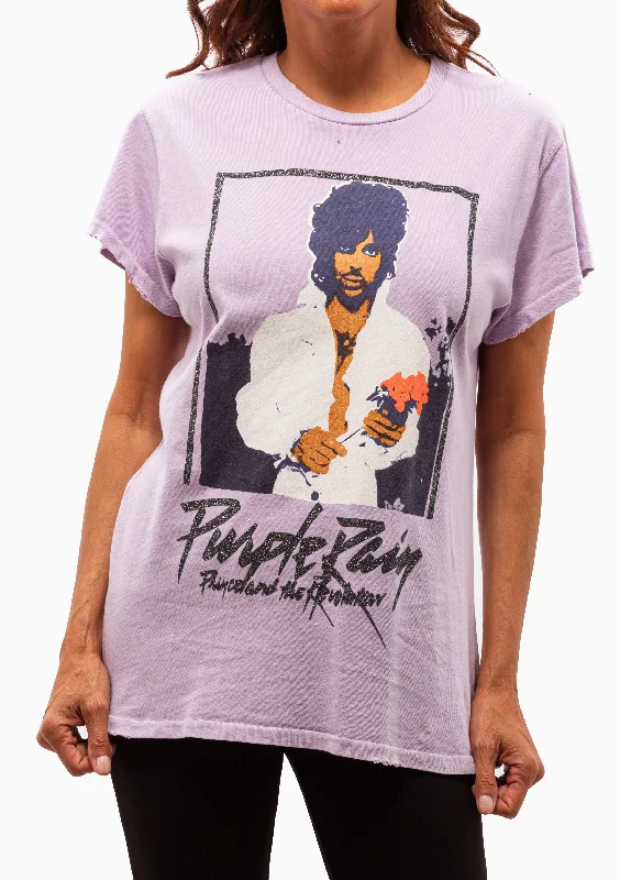 Prince Purple Rain Crew Tee | Lilac