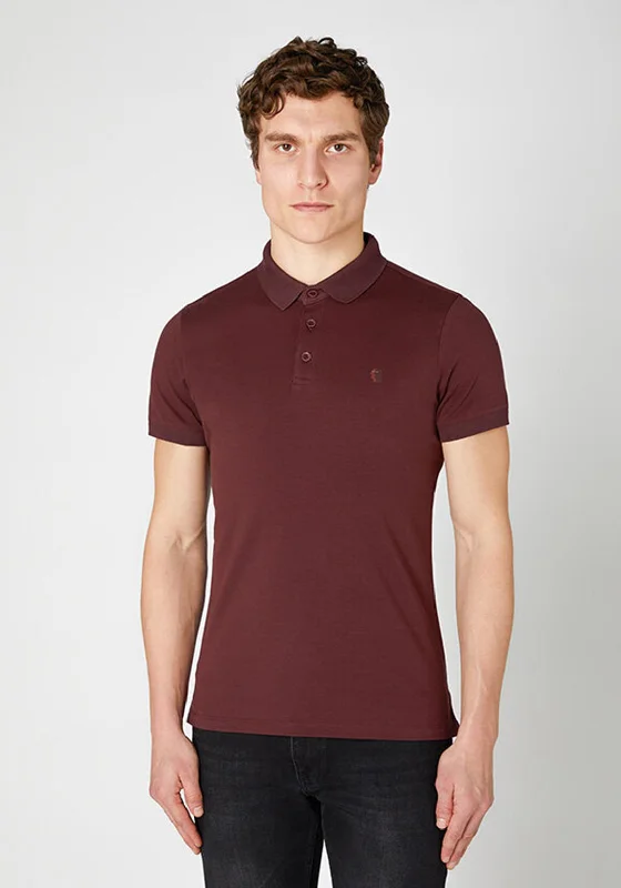 Amazing Deals Remus Uomo Polo Shirt, Burgundy