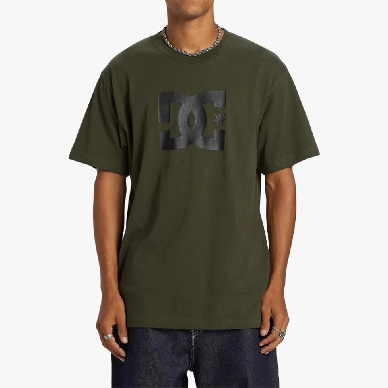 Deal Frenzy Dc Mens Star Short Sleeve Tee Deep Depths