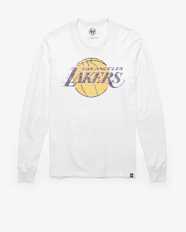 Daily Deals LOS ANGELES LAKERS PREMIER '47 FRANKLIN LONG SLEEVE TEE