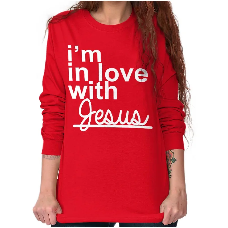 In Love With Jesus Long Sleeve T Shirt